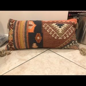 World Market Kilim Lumbar Pillow